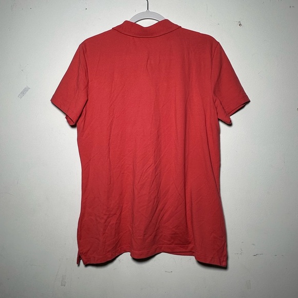 St. John's Bay Coral Classic Stretch Cotton Short Sleeve Polo Shirt L NWOT - Picture 9 of 10